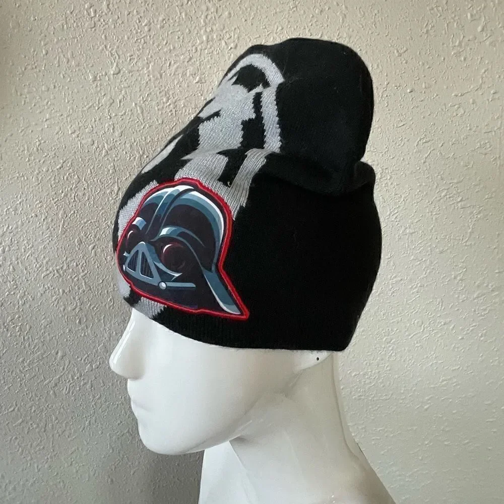 Angry Birds Darth Vadar Stocking Cap EUC
